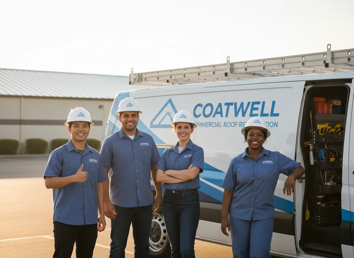 Commercial roof coating company in Mackeyville, PA